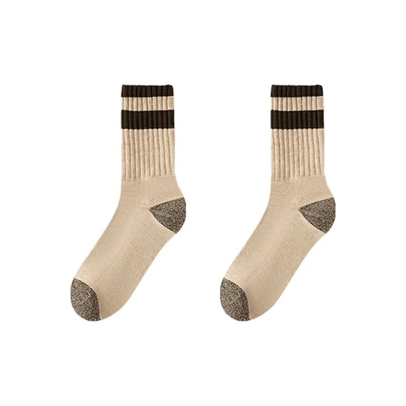 Mulong Family Mid Calf Socks Men's 5 Pack-12