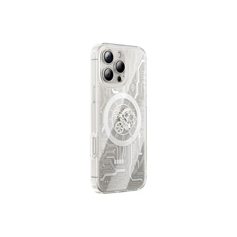 TXBX TPU Material Gold And Silver 6D Circuit Board Phone Case Compatibility With Apple 16/15/14/13/12 Collection-3