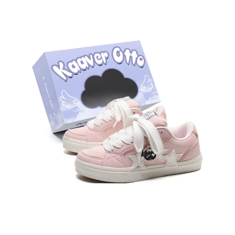 KAAVER OTTO Cushioning Coverage Balance Support Wear-Resistant Lightweight Low-Top Skateboard Shoes Unisex Box Included-62