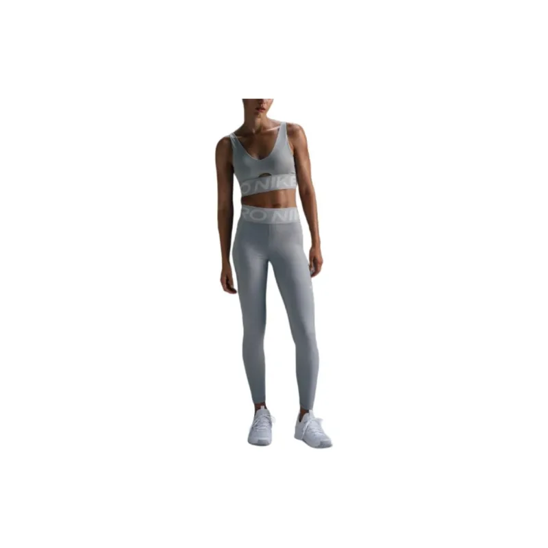 Nike ProDri-Fit Sculpt Leggings Women's Light Smoke Gray/White-1