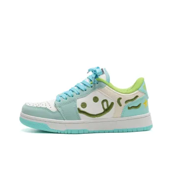7 SEVFUN Wear resistant And Lightweight Low Top Skateboard Shoes Unisex Grass Green