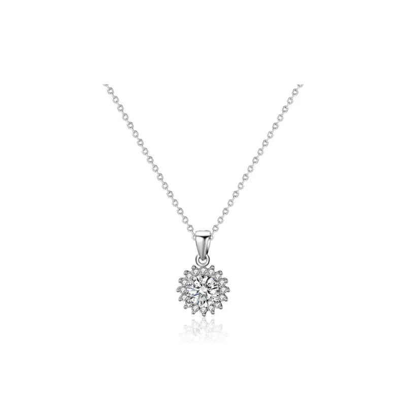 FR S925 Silver Necklaces Women's Silver-0