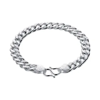 Happy Tide S999 Silver Bracelets Men's Silver