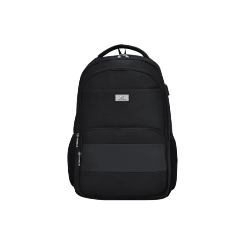 SEPTWOLVES Oxford Backpack Laptop Bags Regular Men's Black-0