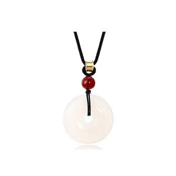 Oriental Jade Chalcedony Necklaces Unisex