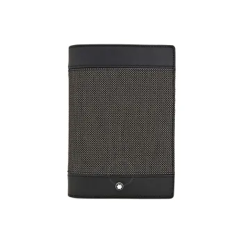 MONTBLANC Fabric Passport Holder Regular Men's Black