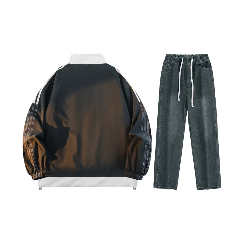 A.X.S.K Casual Sportswear Unisex Black-39
