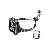 Twisted Fried Dough Bracelet, Black