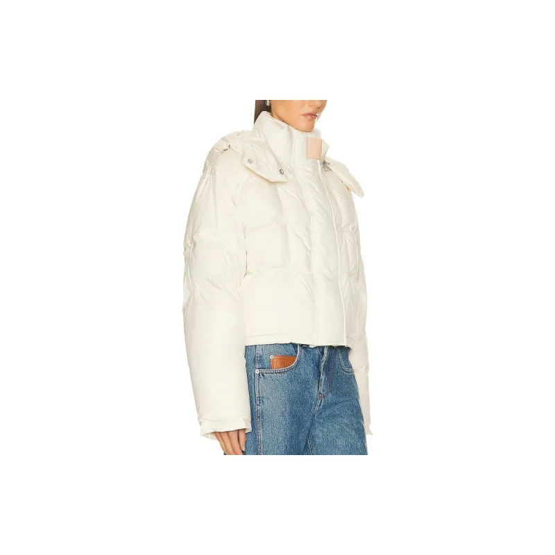 LOEWE Short Puffer 'Ivory'-4