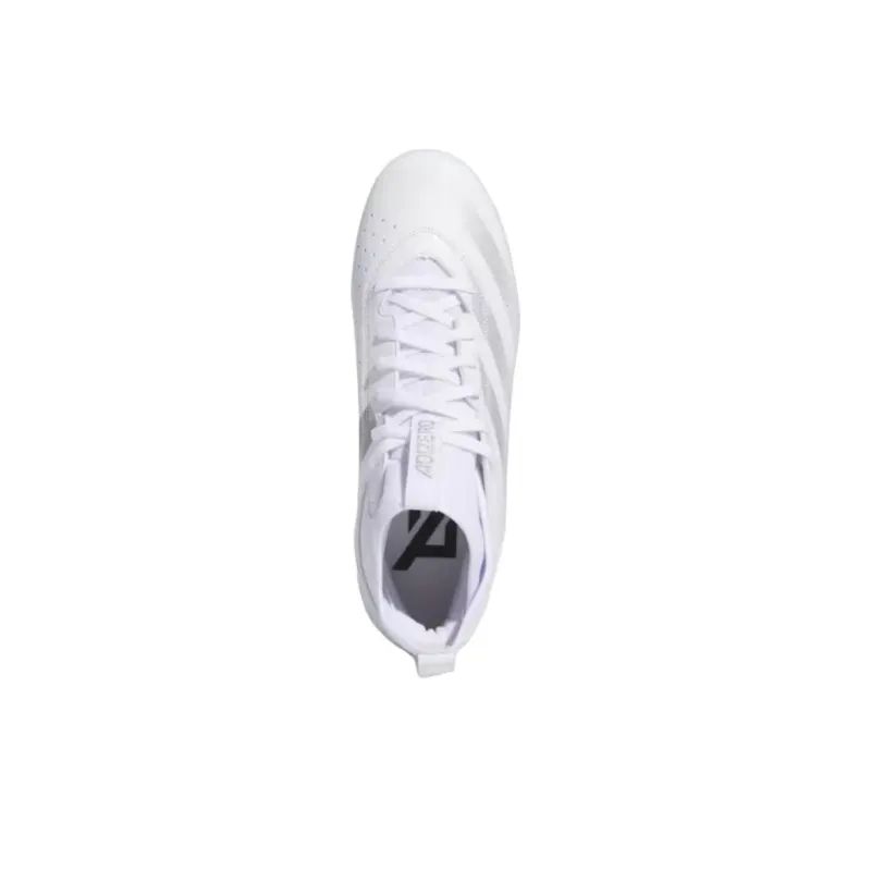 Adidas ADIZERO IMPACT.2 Anti Slip Wear Resistant Soccer Shoes Men's White-4