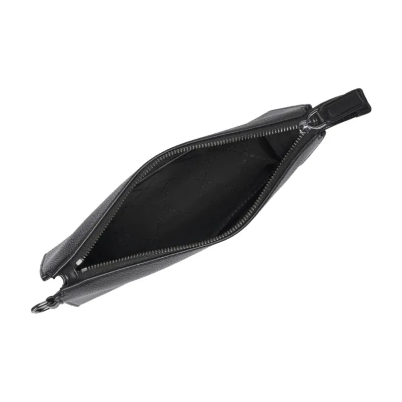 MICHAEL KORS MK Cooper Cow Leather Clutch Tubas Men's Black-2