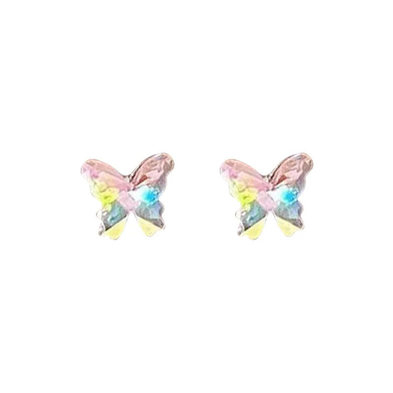 Welcome To The Treasure Alloy Zircon Stud Earrings Unisex-6