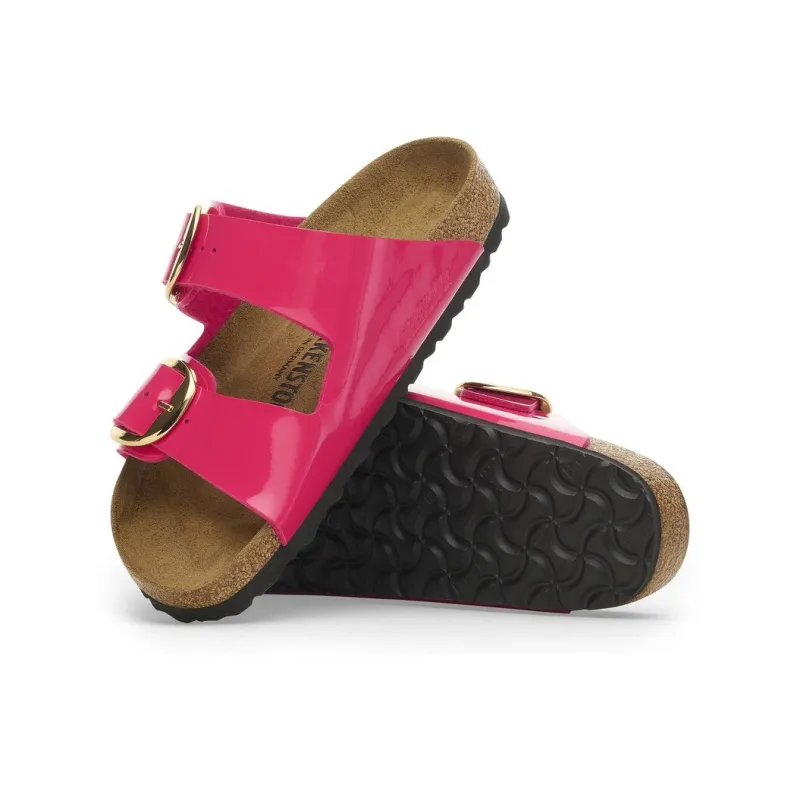 Birkenstock Arizona Big Buckle EVA Slip-Resistant Slide Slippers Women's Fuchsia Regular-4