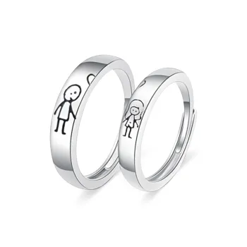 BTOE 925 Sterling Silver Rings Unisex
