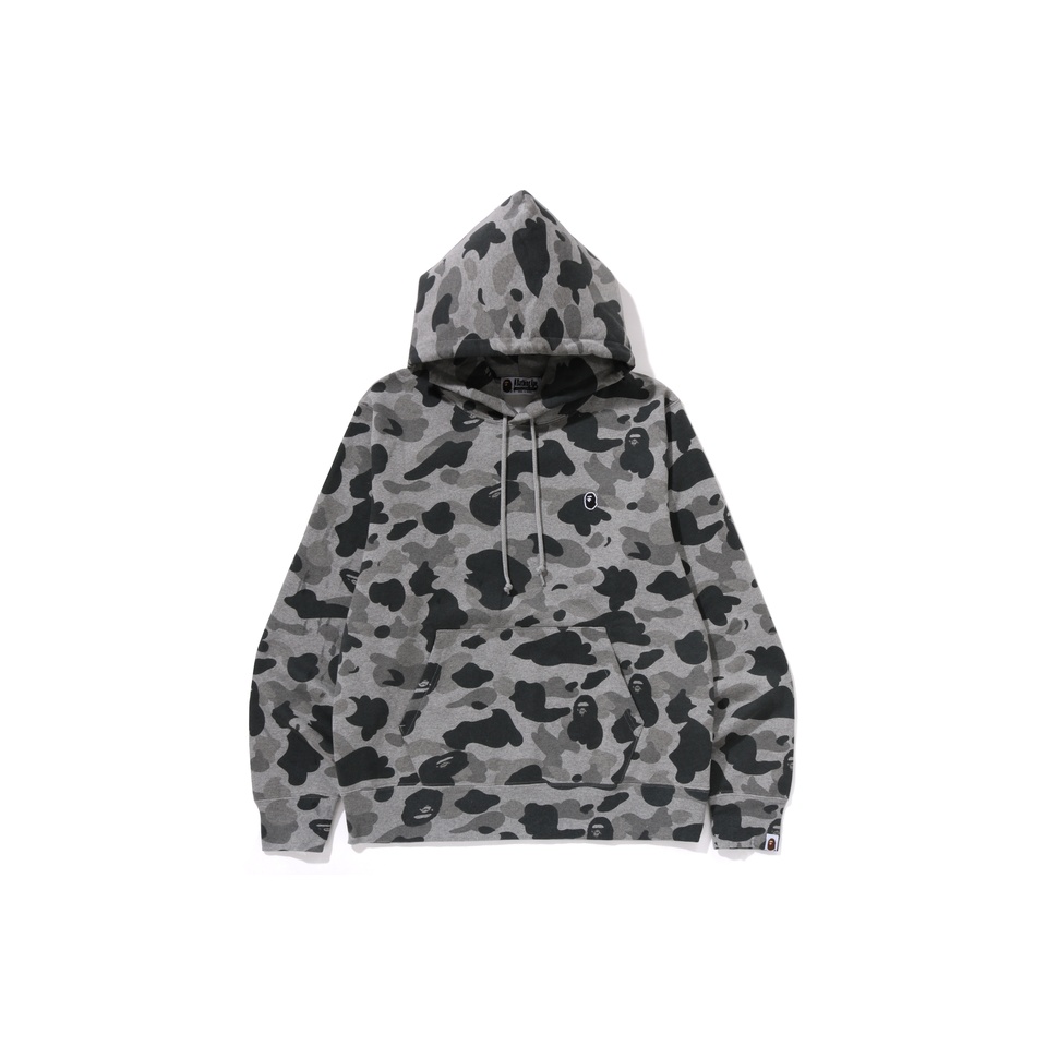 A BATHING APE Logo Check Pattern Shark Full Zip Hoodie - POIZON