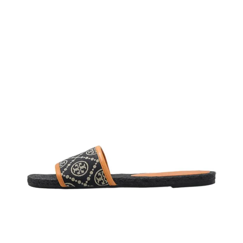 TORY BURCH Monogram Flat Slides-0