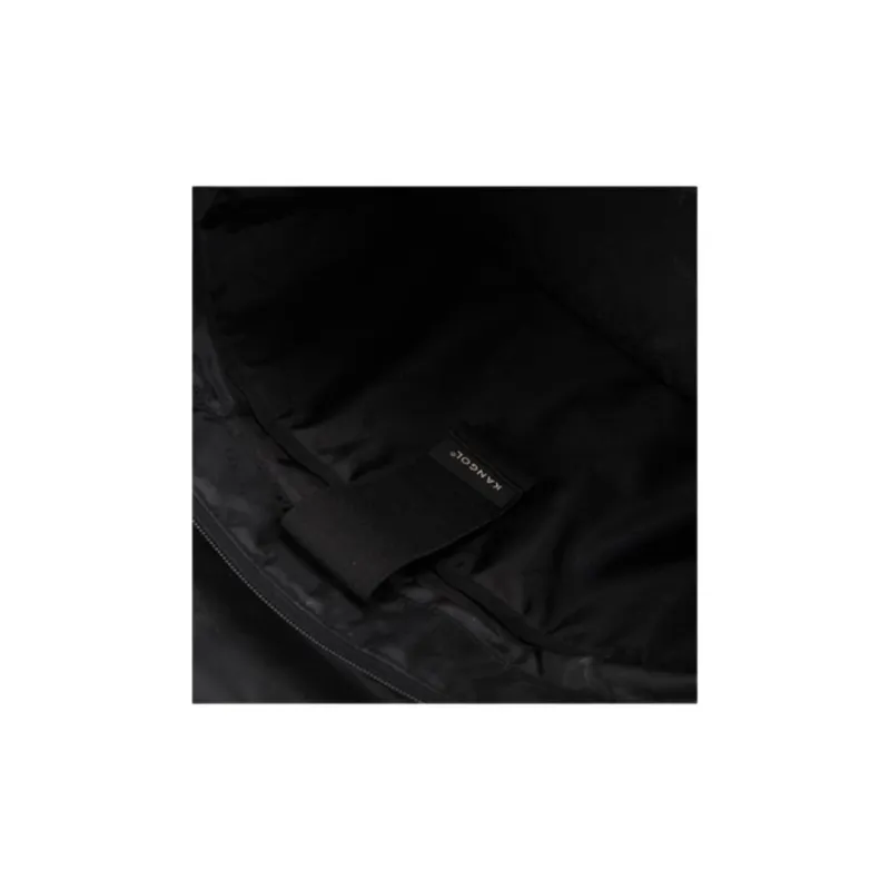 KANGOL Nylon Messenger Bag Crossbody One Shoulder Handbag Regular Unisex Black-4