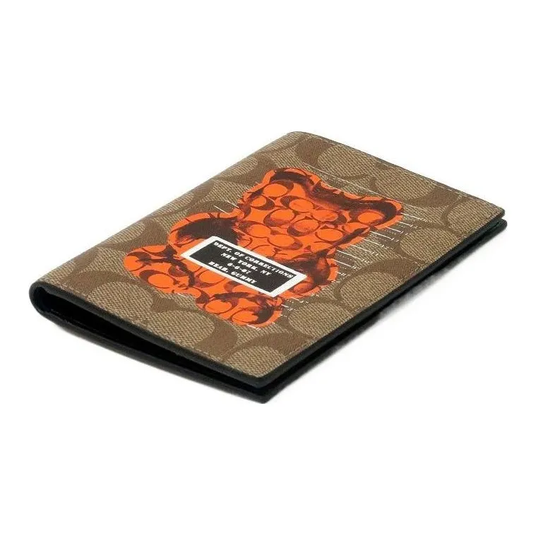 COACH Passport Holders Brown-2