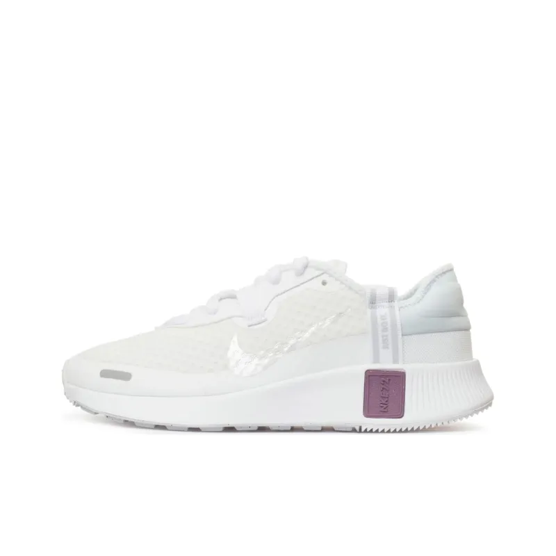 Nike Women's REPOSTO Anti Slip Wear Resistant Low Top Running Shoes Women's White Gray-0