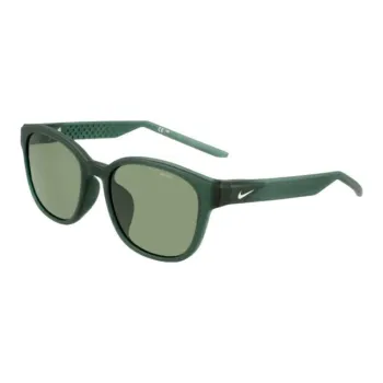 Nike Bio Based Injection Molded Square Sunglasses Unisex Green