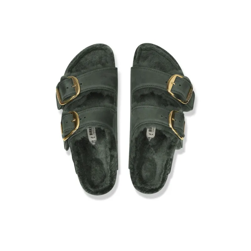 Birkenstock EVA Slip-Resistant Slide Slippers Women's Dark Green Regular-3