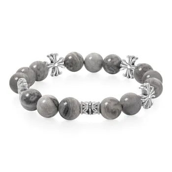 MURSTER Copper Synthetic White Turquoise Bracelets Unisex