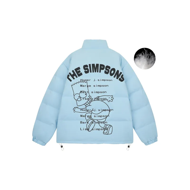 The Simpsons Down Jacket Coat Unisex-12