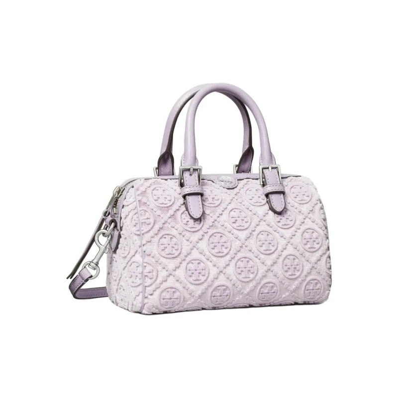 TORY BURCH T Monogram Viscose Shoulder Bag Crossbody Bag Handbag Women's Lilac-2