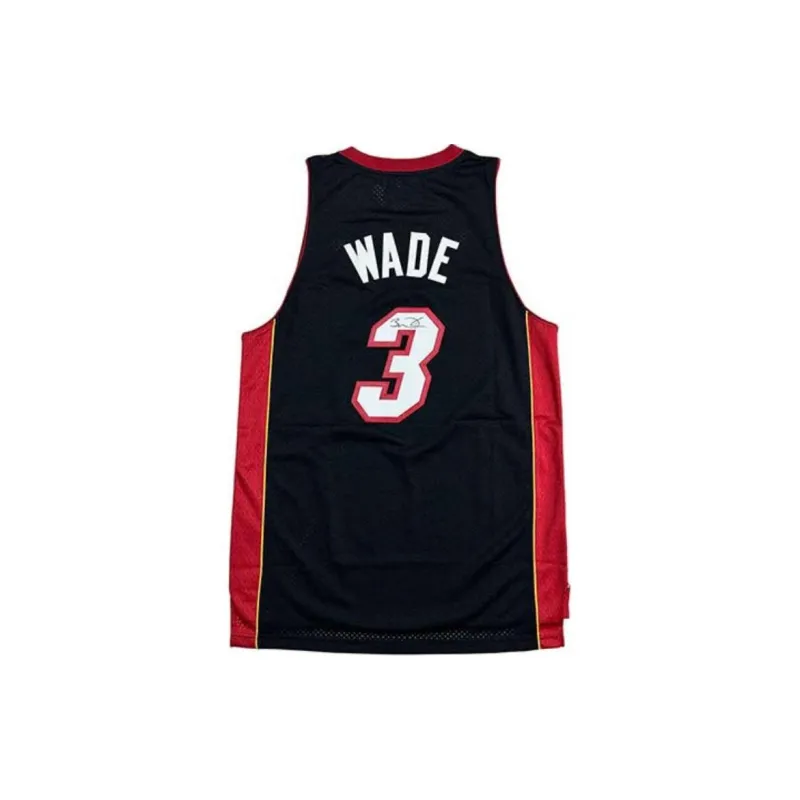 Yi Shot Miami Heat Team Jersey Black Includes SA Certificate, Professionally Framed And Preserved Unisex-1