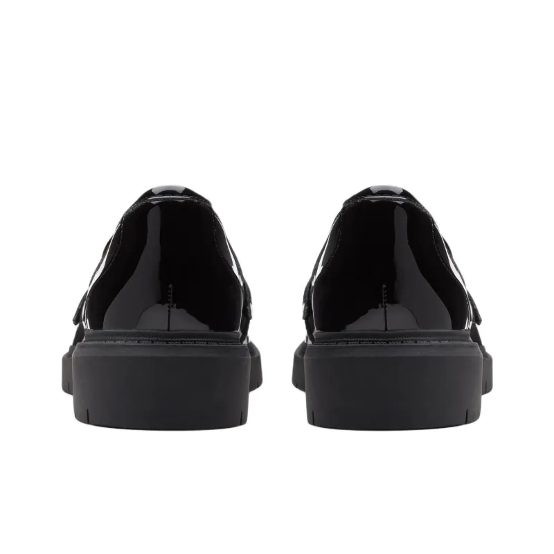 Clarks Westlynn Ayla Loafers 4cm Women's Black-4