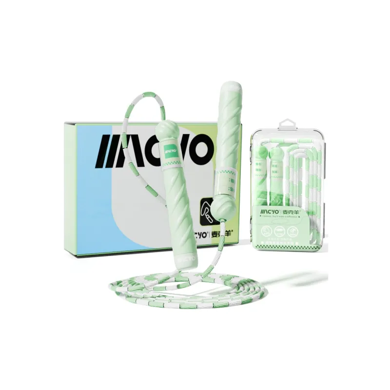 MACYO Student Supply Non Countable Jump Ropes Kids TPE+Cotton Rope+ABS+Silicone Controller-3