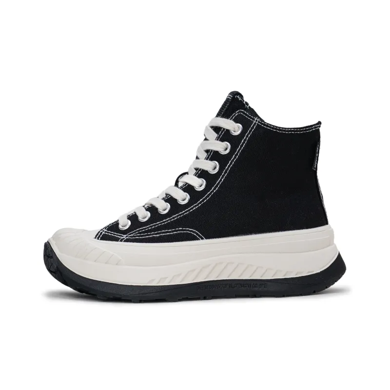 Humanism 1986 Slip Resistant, Abrasion Resistant, Thermal, Height Increasing, Cushioning Mid Top Canvas Shoes Women's-0