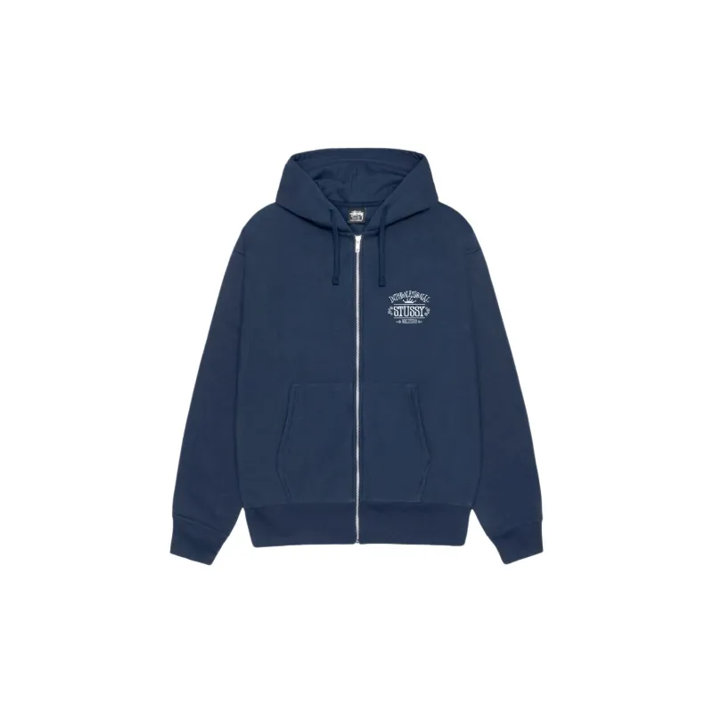 Stussy Worldwide Zip Hoodie-6