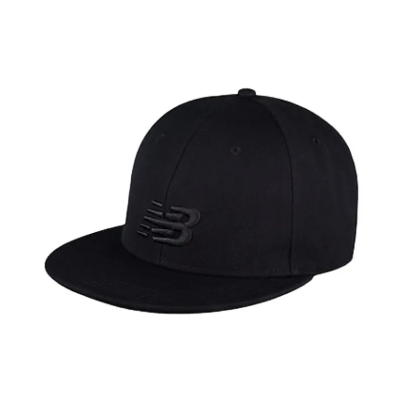 New Balance Cotton Baseball Caps Unisex Black-0