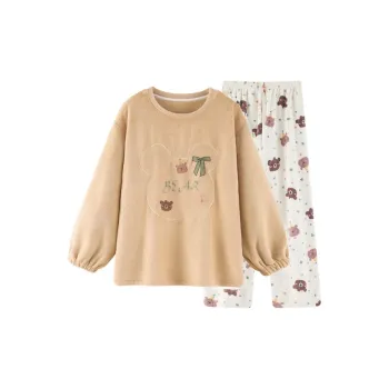 Ta Yan Pajama Set Women's Khaki