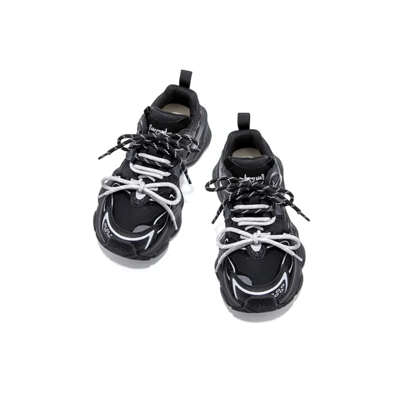 FALLINMISS Star Sea Shoe Series Height Increasing Warmth Low-Top Chunky Sneakers Women's-18