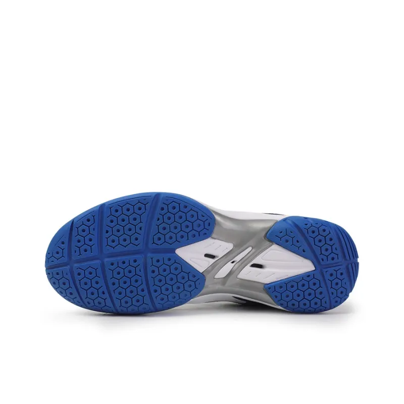 Lin Feng Badminton Shoes Unisex White Blue-7