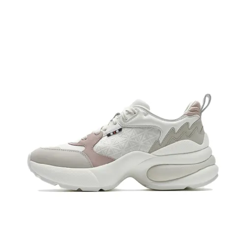 FILA Drop Anti Slip Wear Resistant Low Top Casual Shoes Women's White