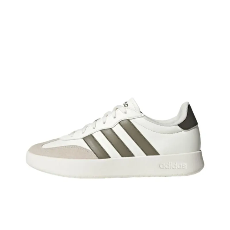 Adidas Anti-Slip Wear-Resistant Low-Top Skateboard Shoes Unisex White-0