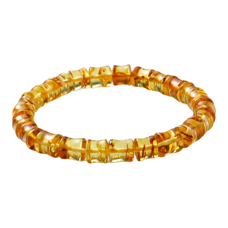 Abby's Wonderland Beeswax Amber Bracelets Unisex-1