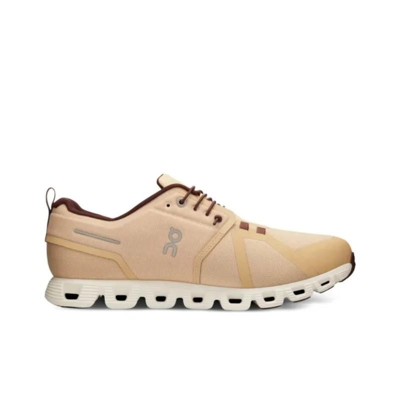 On Running Cloud 5 Waterproof Savannah Ivory-1