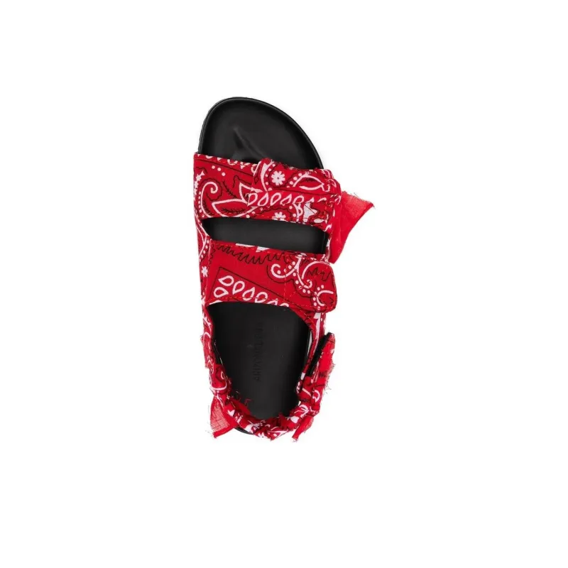 Arizona Love Bandana-print Flat Sandals-4