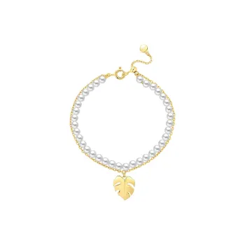 BABYBEI Shell Pearl Bracelets Women's