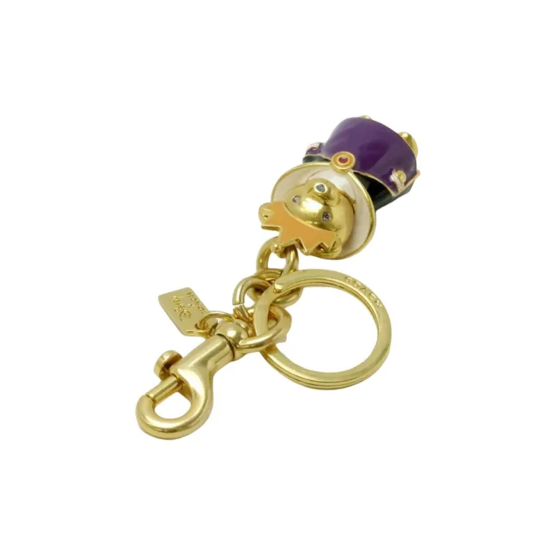 COACH Disney, Collaboration Metal Bag Charm Bag Accessory Women's Purple-3