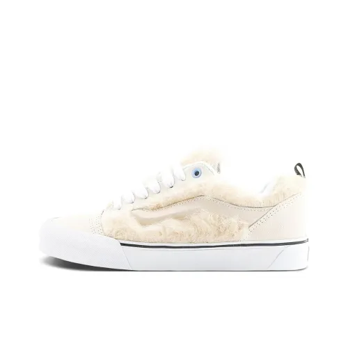 Vans Knu Skool Cushioning Wear Resistant Low Top Skateboard Shoes Unisex Beige