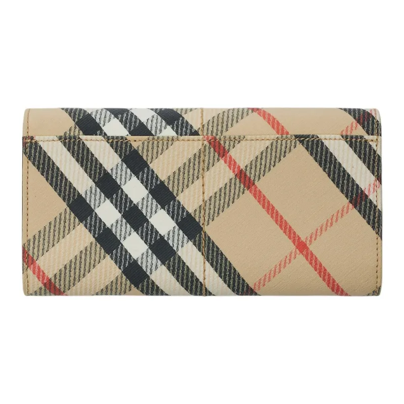 Burberry Polyester Wallet Women's Sand-1