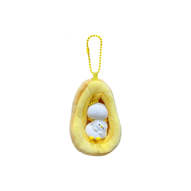 Baimao PVC Metal Polyester Keychains Unisex-2