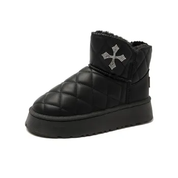 M.M Party Warm Slip-Resistant Short Snow Boots Women's