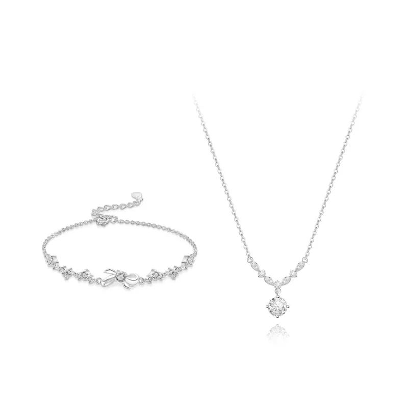 KUMET Sterling Silver Bracelets Women's Couple's Birthday Gift-1