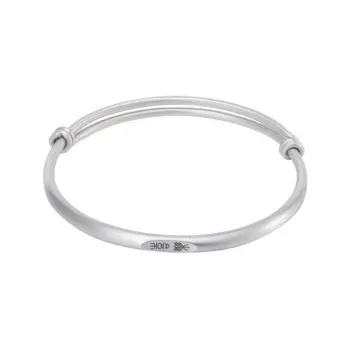 Brahmacharya 999 Fine Silver Bangles Women's